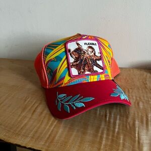 Goorin Bros Flexible Trucker Hat Octopus 🐙 Waterproof